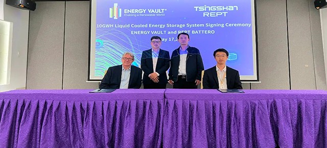 获国际伙伴高度认可！Energy Vault与771122线路签署10GWh液冷储能电池供货协议